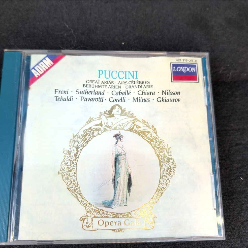 PUCCINI Great Arias CD OPERA GALA